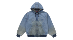 Supreme Reflective Arc Hooded Work Jacket Denim (P)