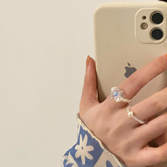 Pearl Ring Set