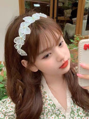 White Butterfly Headband