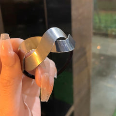 Silver Hair Tie
