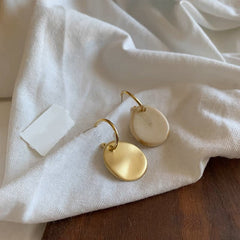 Hook Resin Earrings