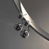 Silver Plated Stud Earrings