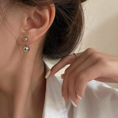 Silver Plated Stud Earrings