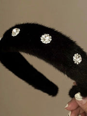 Diamond Fur Headband