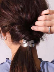 Silver Hair Tie