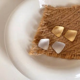 Irregular Shape Stud Earrings
