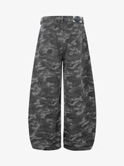 Camo Curved Jeans