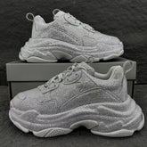 Balenciaga Triple S Sneaker Rhinestones 'Dark Grey'