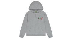 Corteiz x Denim Tears 'Cortears' Royale Zip Hoodie Grey