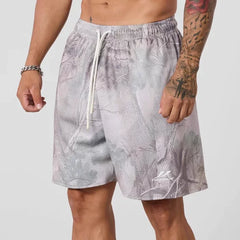 YOONGLA Summer New Men's 3D Full Print Shorts, Jogger Sports Fitness Quick Drying Breathable Training Beach Pants