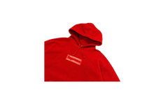 Supreme Inside Out Vox Logo Hooded Sweatshirt Red (P)