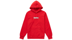 Supreme Bandana Box Logo Hoodie Red (FW19)