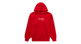 Supreme Inside Out Vox Logo Hooded Sweatshirt Red (P)
