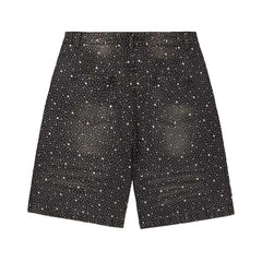 Vale Forever Rainstorm Jean Shorts Black