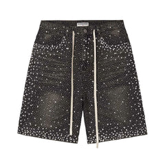 Vale Forever Rainstorm Jean Shorts Black