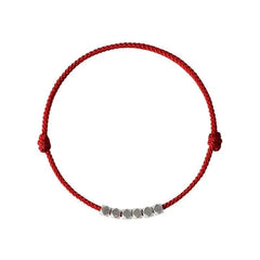 Red Woven Bracelet