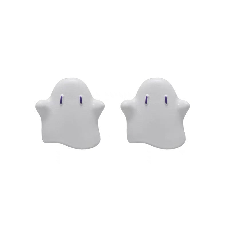 Ghost Stud Earrings