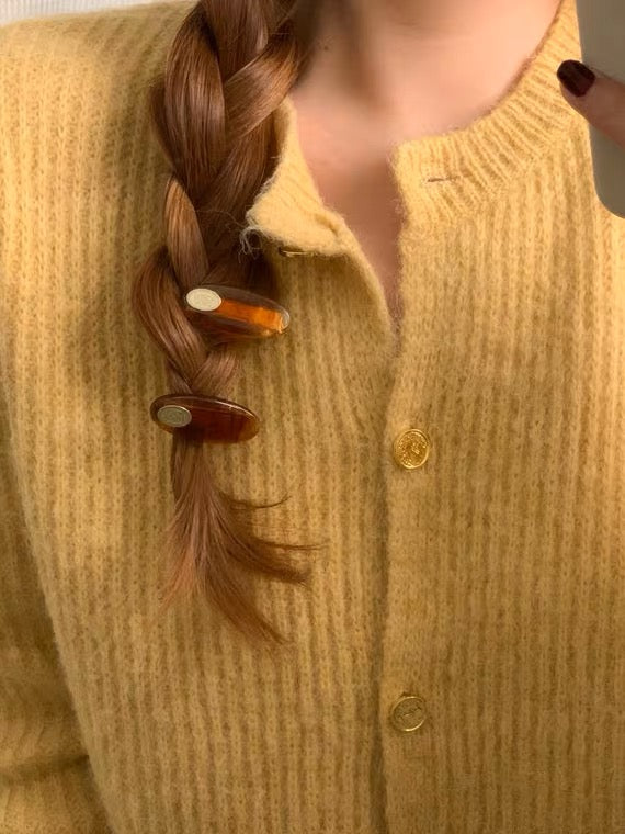 Amber Hair Clips