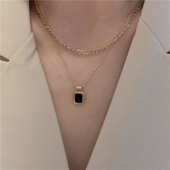 Gemstone Gold Plated Necklace