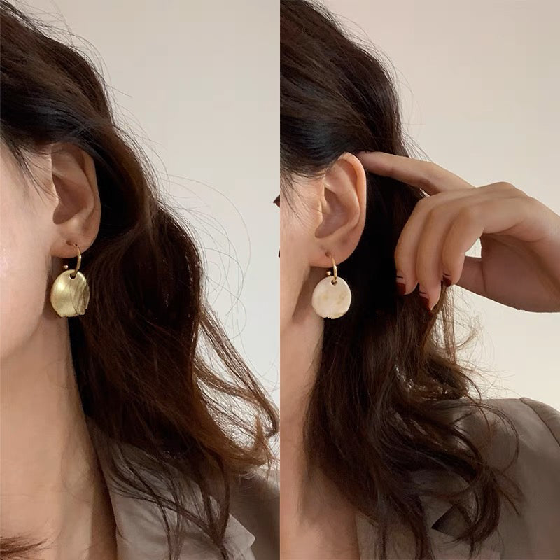 Hook Resin Earrings