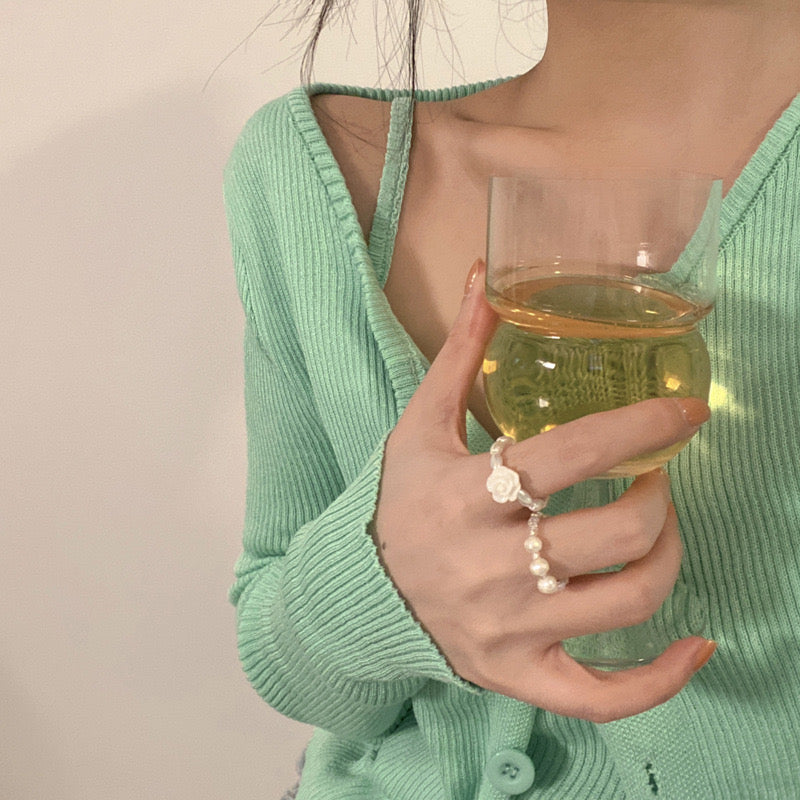 Pearl Ring Set