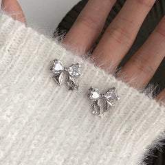 Butterfly Crystal Stud Earrings