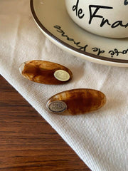 Amber Hair Clips