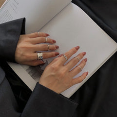 Silver and Gold Ring Sets