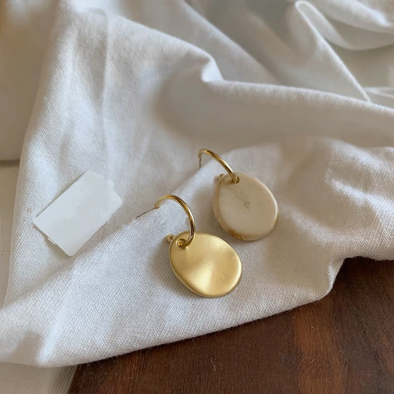 Hook Resin Earrings