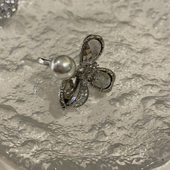 Silver Plated Diamond Ring