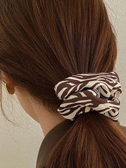 Zebra Hair Scrunchie