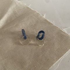 Transparent Stud Earrings