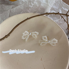 Pearl Stud Earrings