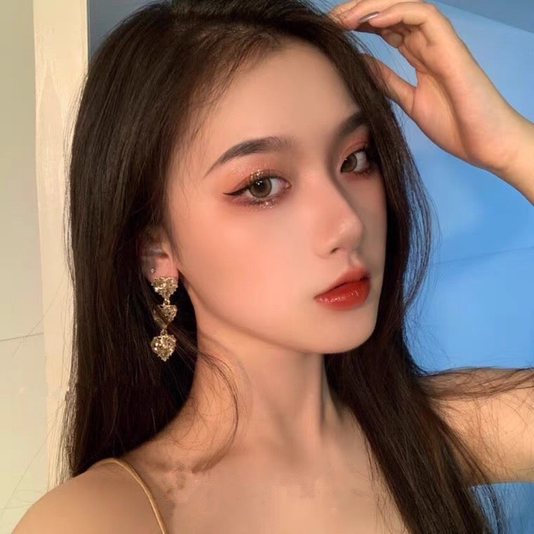 Unmatched Crystal Drop Earrings