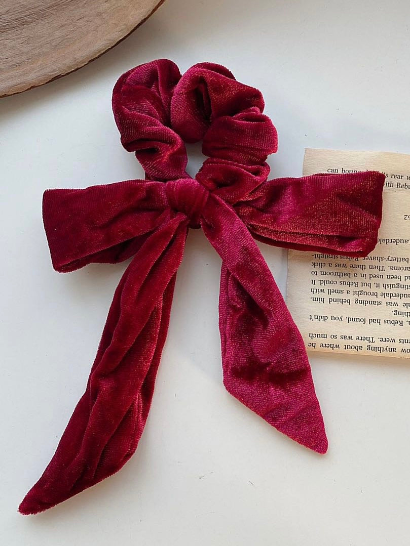 Velvet Hair Scrunchie