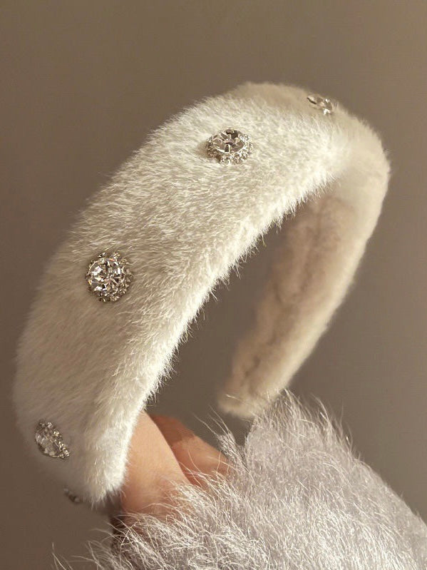 Diamond Fur Headband