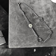 Emoji Curb Chain Necklace