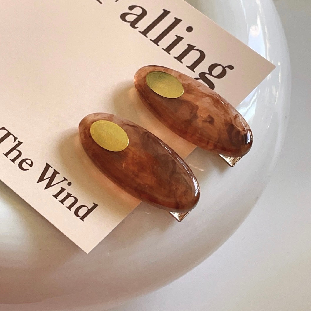 Amber Hair Clips
