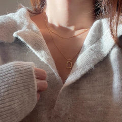 Double Chain Necklace
