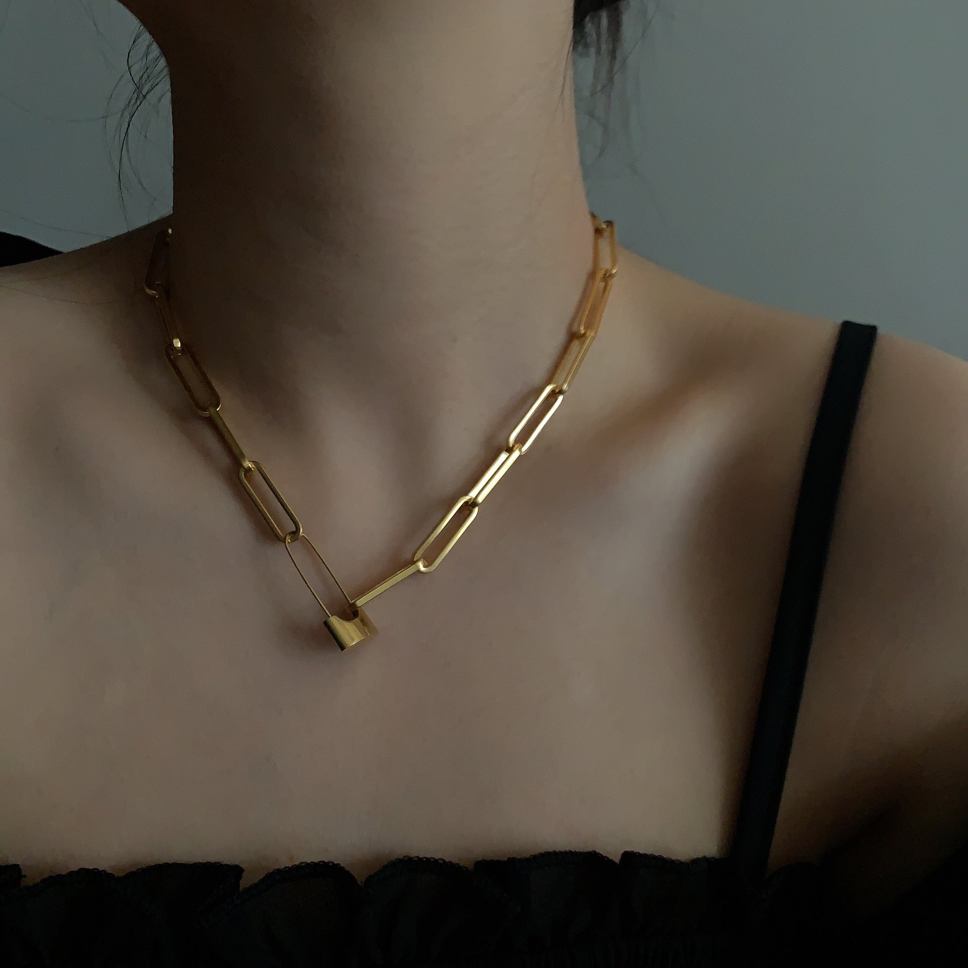 Paperclip Chain Necklace