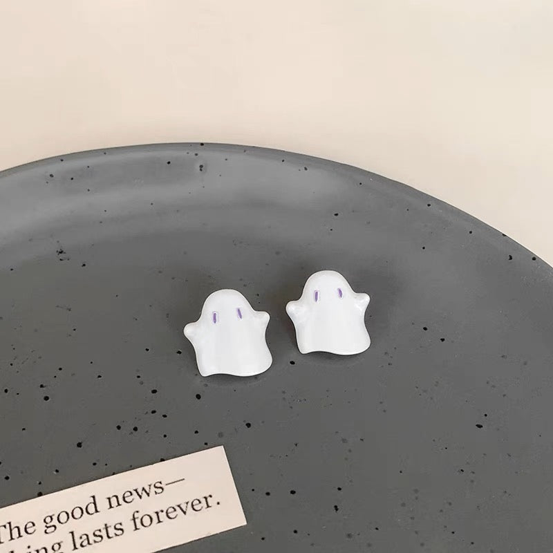 Ghost Stud Earrings