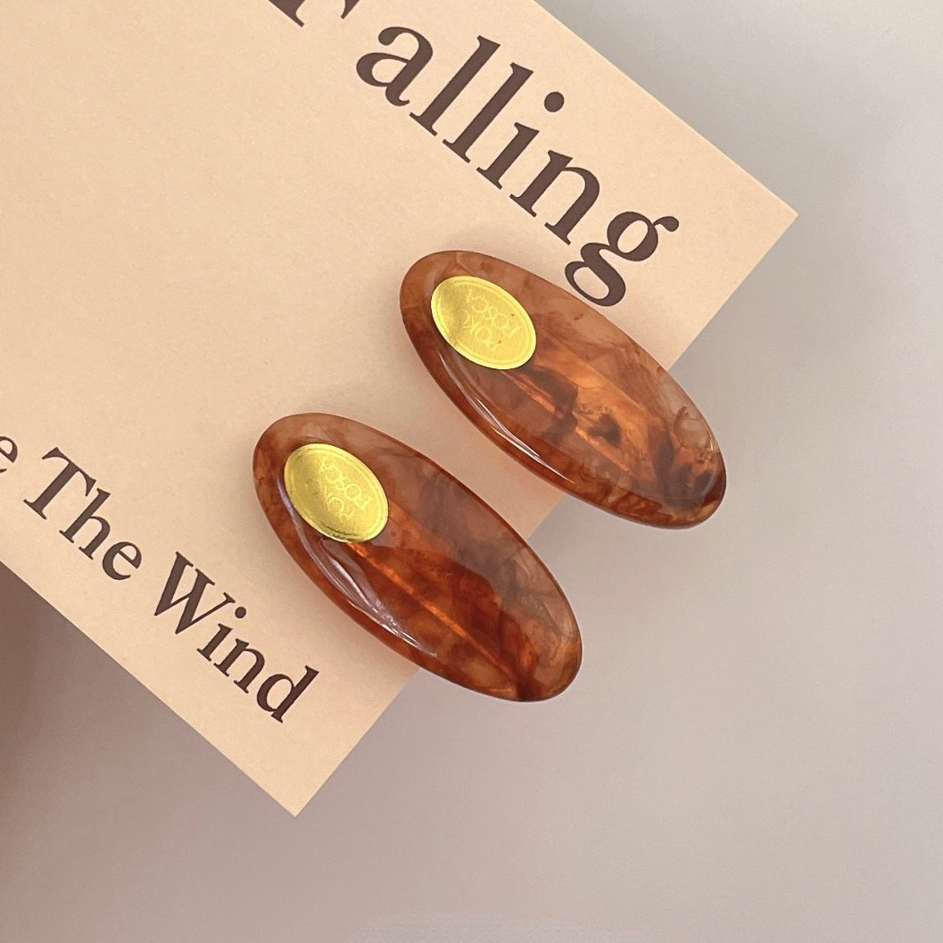 Amber Hair Clips