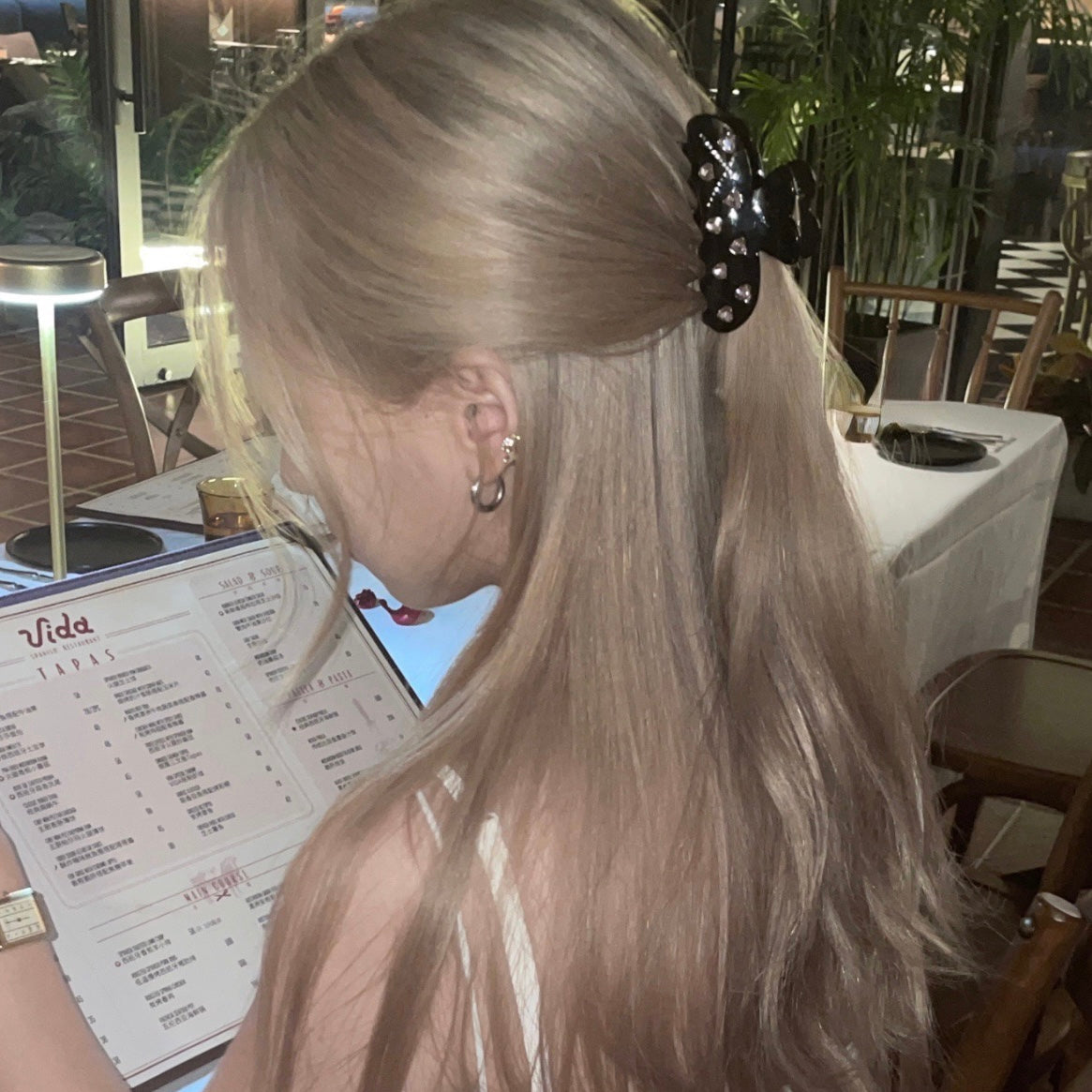 Diamond Hair Claw