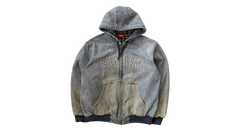 Supreme Reflective Arc Hooded Work Jacket Denim (P)