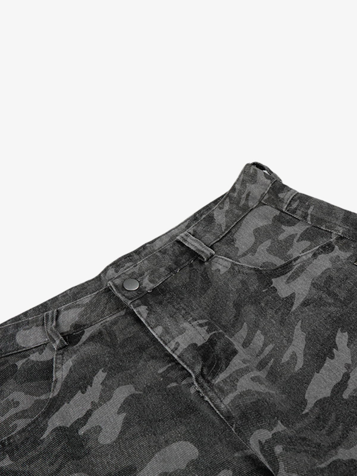 Camo Curved Jeans