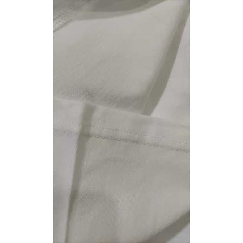 High version cross-border summer new trendy brand BAPE Little Ape Man letter seamless cylindrical 260G pure cotton short sleeved T-shirt (1)