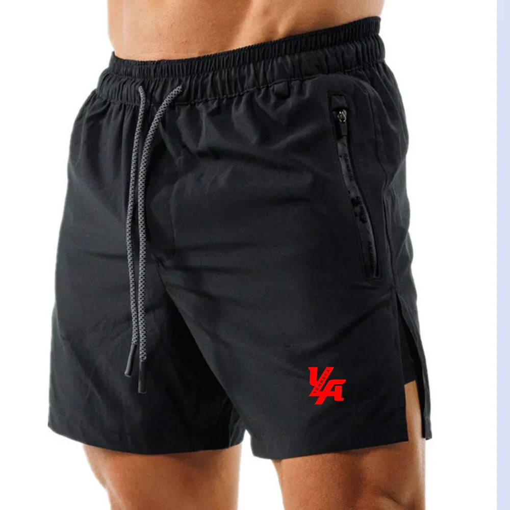 Youngla Summer Men's Sports Shorts Summer Outdoor Beach Shorts Knee High Running Speed Dry Fitness Shorts