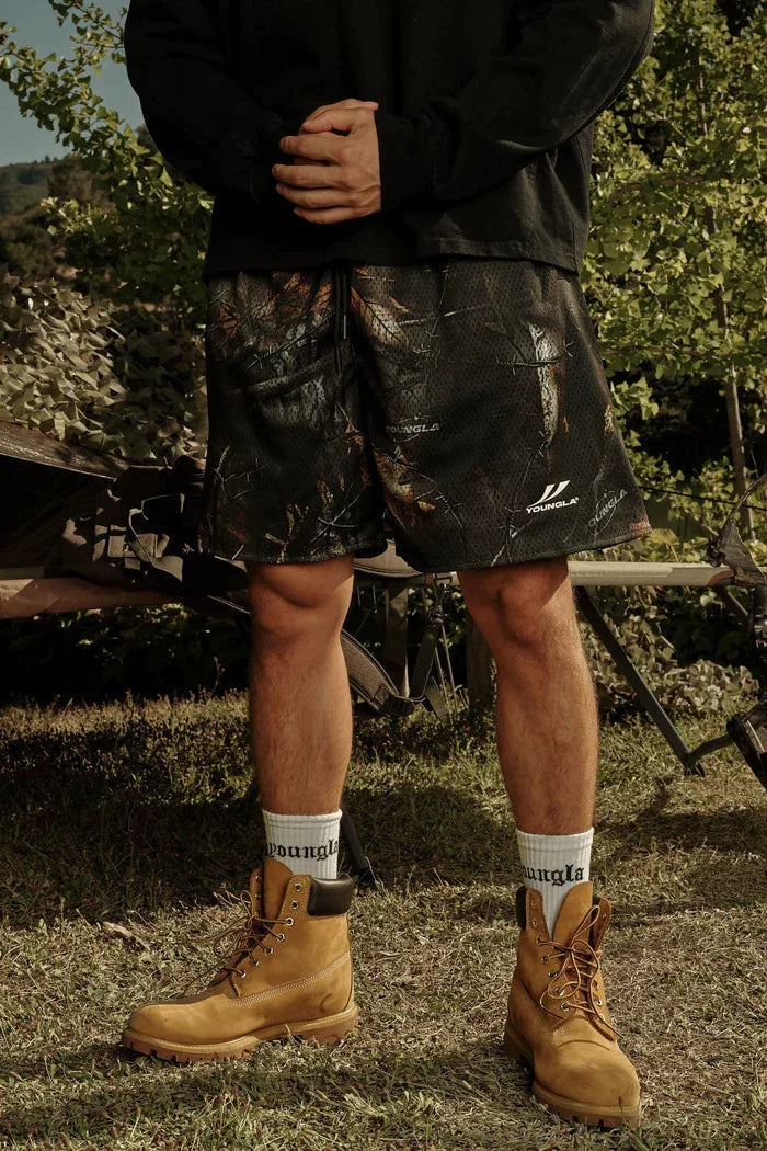 YOONGLA Summer New Men's 3D Full Print Shorts, Jogger Sports Fitness Quick Drying Breathable Training Beach Pants