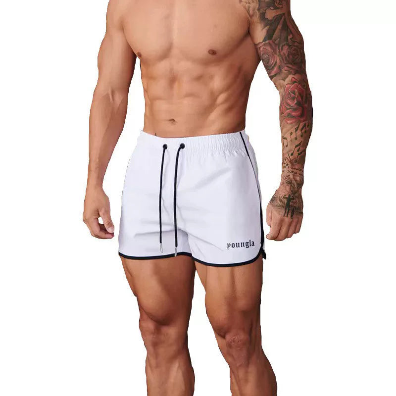 YOONGLA's new men's quick drying sports shorts, fitness three part thin, casual breathable marathon training pants