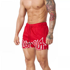 YOUNG LA Summer New Sports and Fitness Shorts Mesh Quick drying Breathable Basketball Training Shorts Casual Beach Shorts